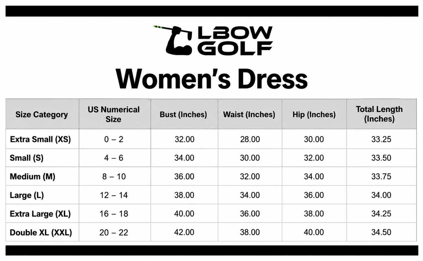 LBOW Swing Dress - Black