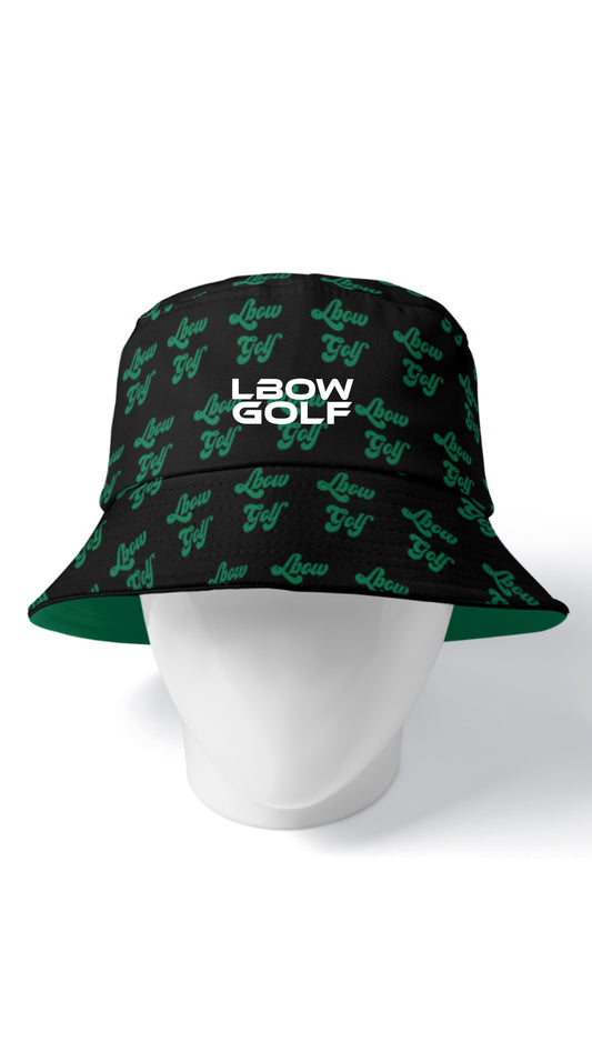 Reversible Bucket Hat - Green / Black