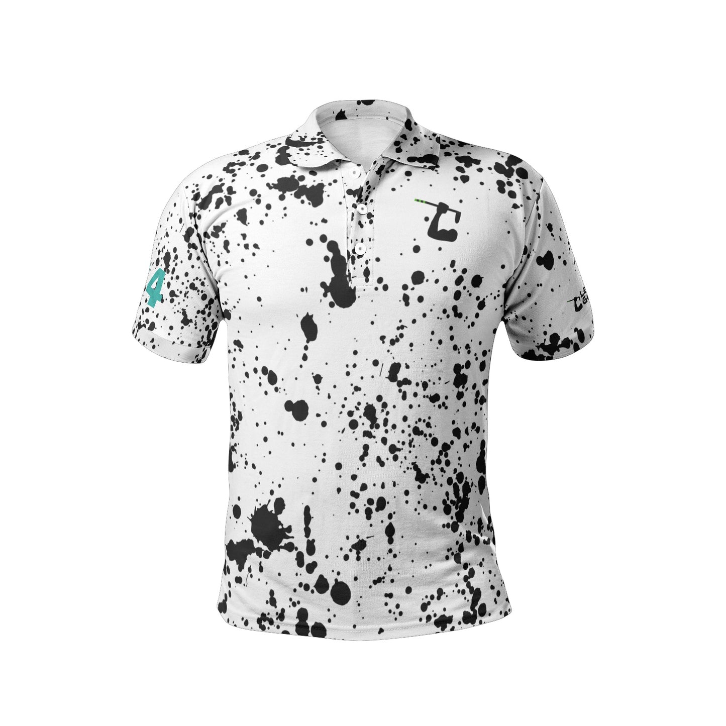 LBOW Splatter Golf Polo