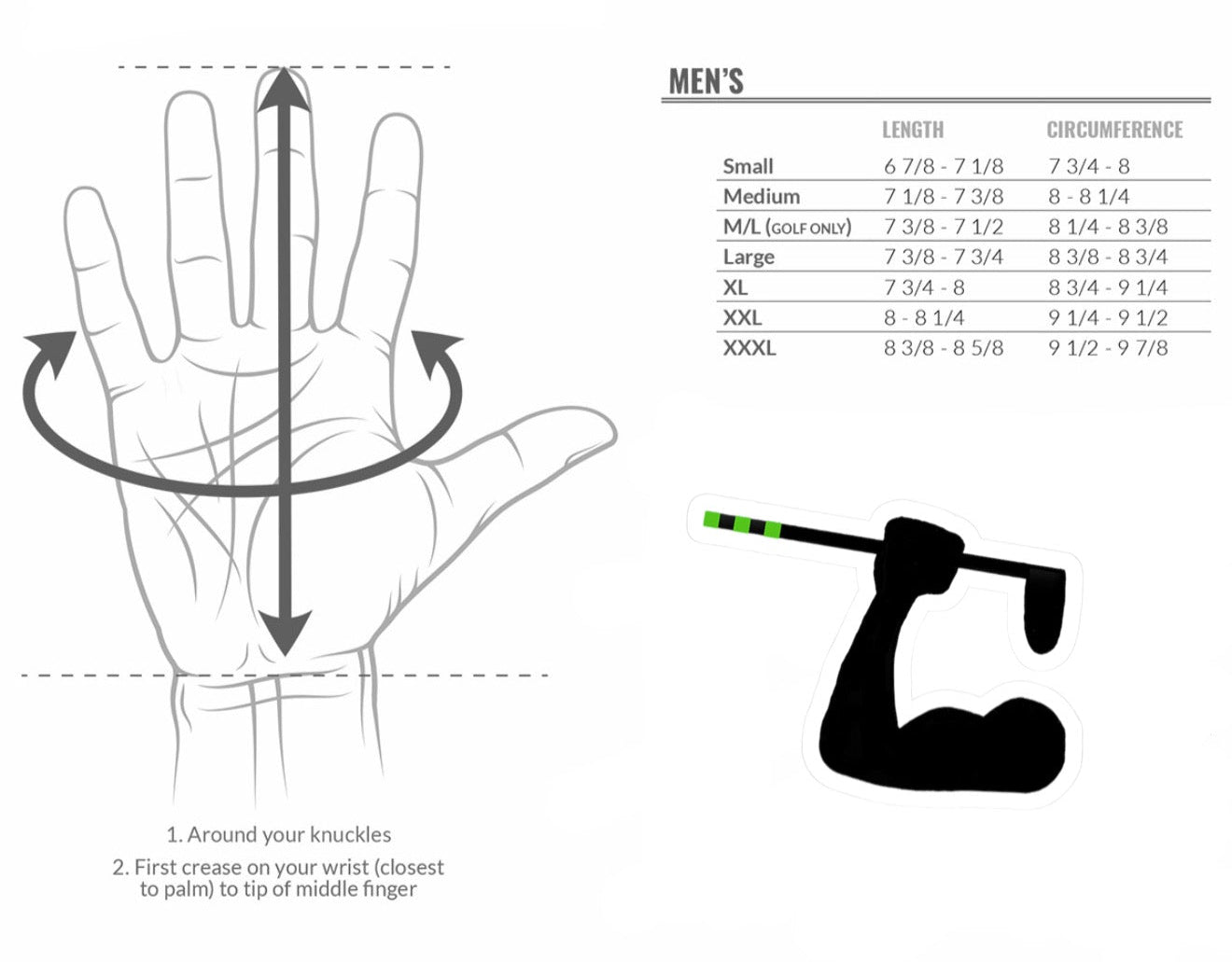 LBOW GOLF Performance Glove (RH)