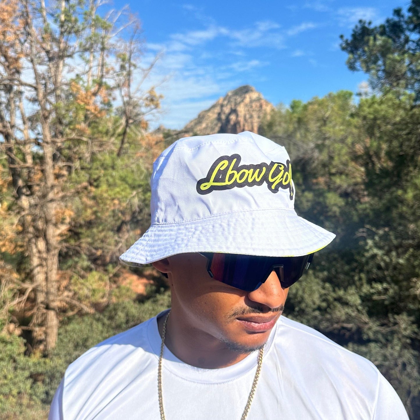 Reversible Bucket Hat - Neon Floral