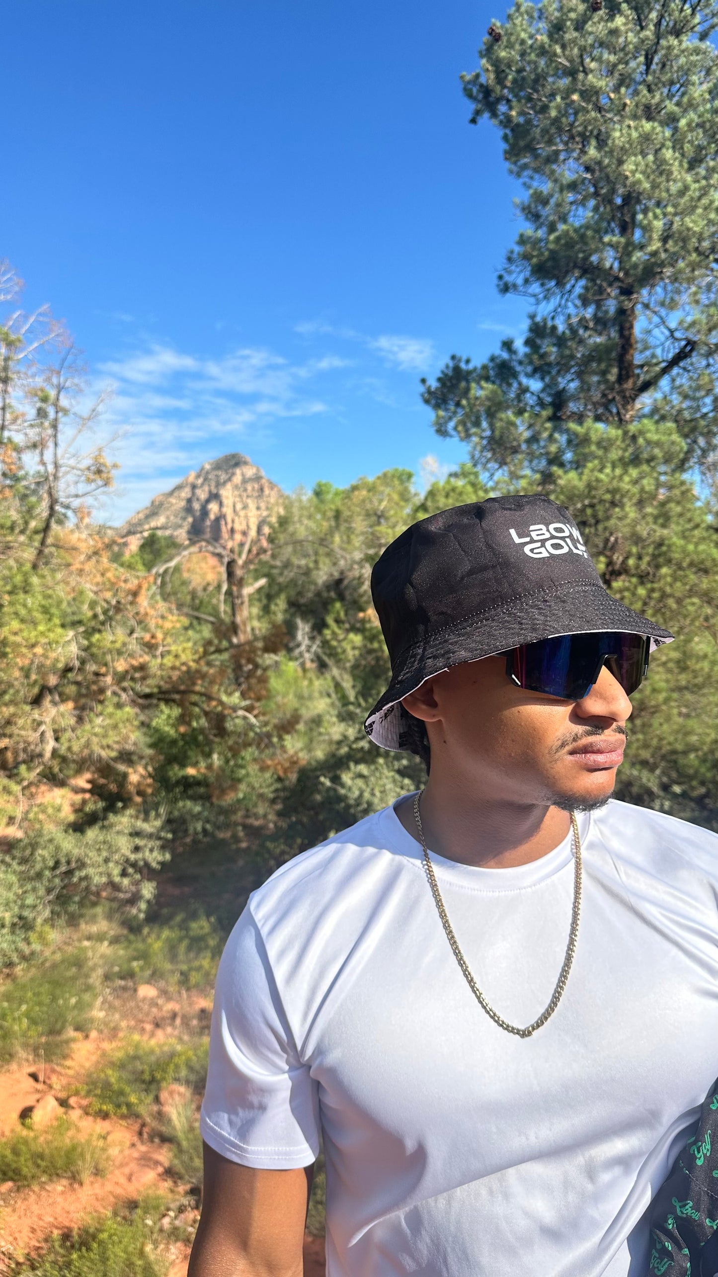 Reversible Bucket Hat - Live Boldly Logo
