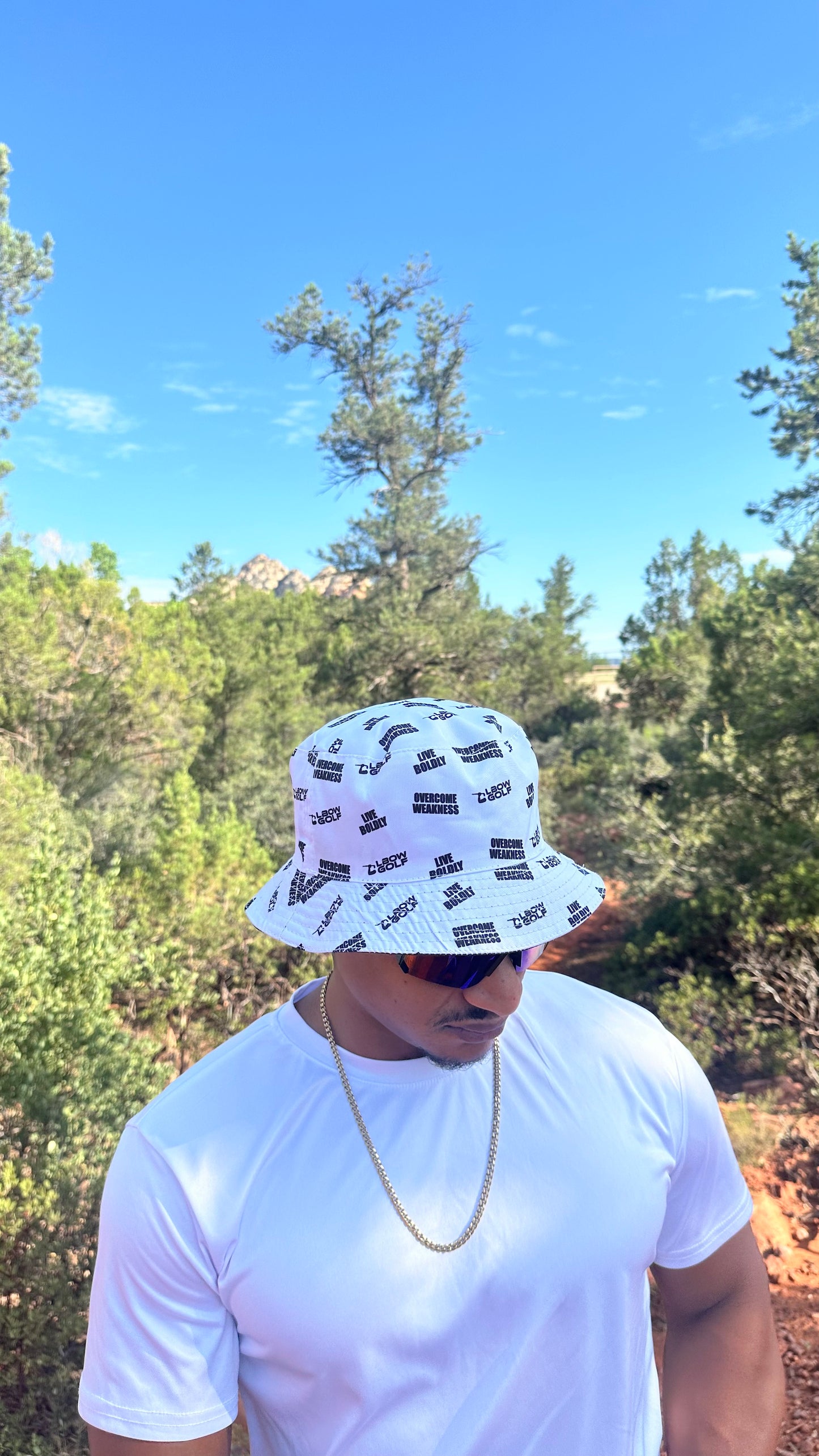 Reversible Bucket Hat - Live Boldly Logo