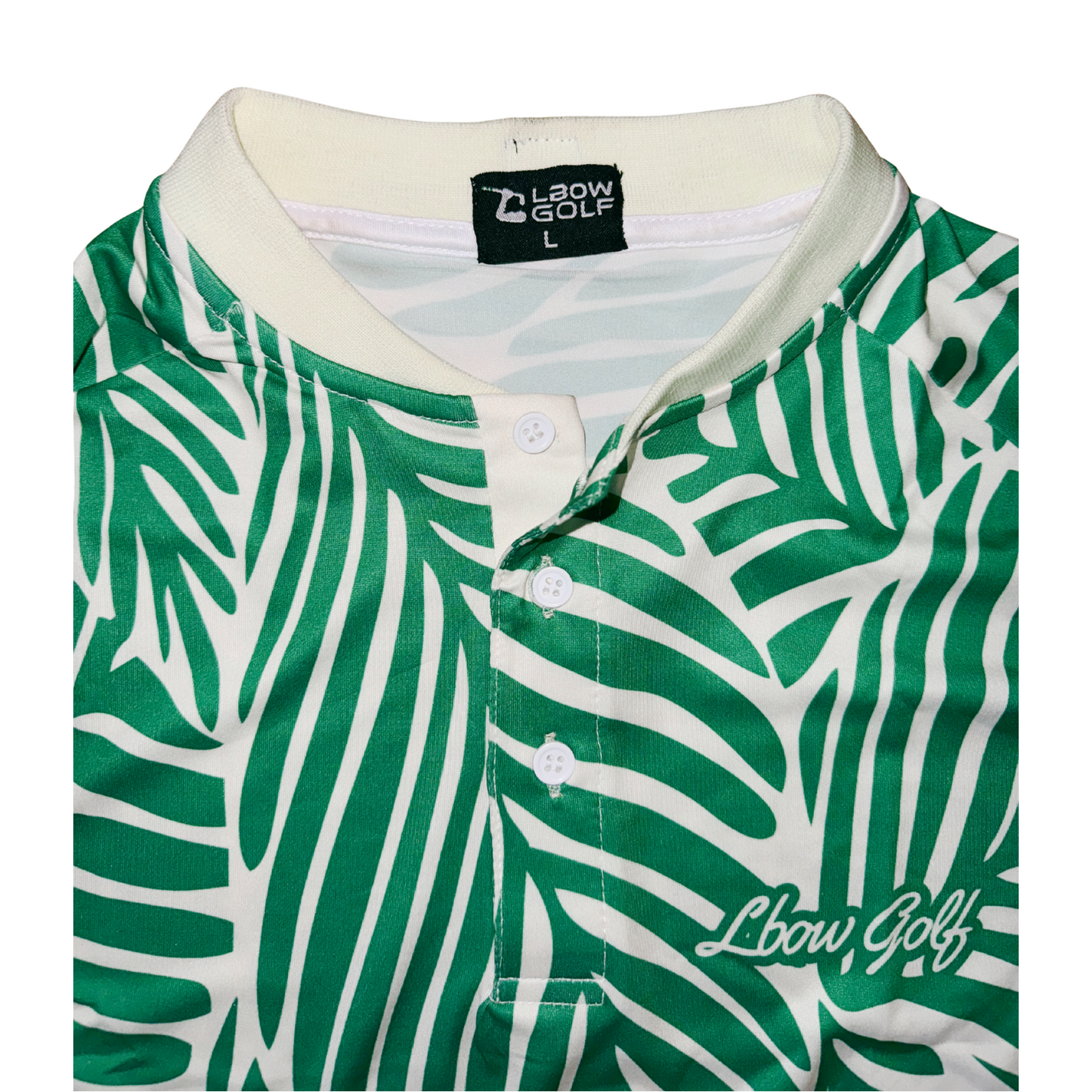 Green Tropic Blade Polo