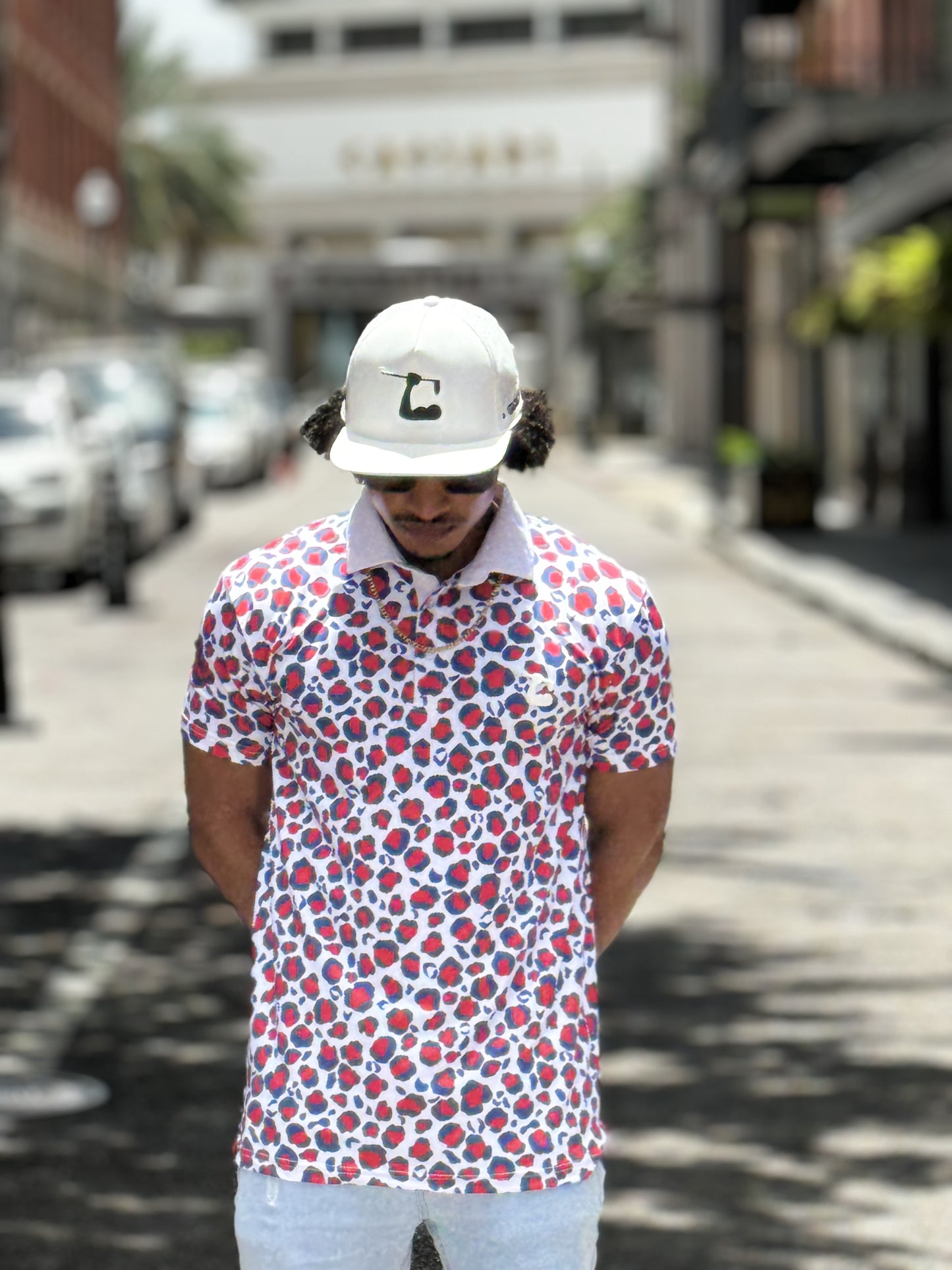 LBOW Patriotic Cheetah Polo