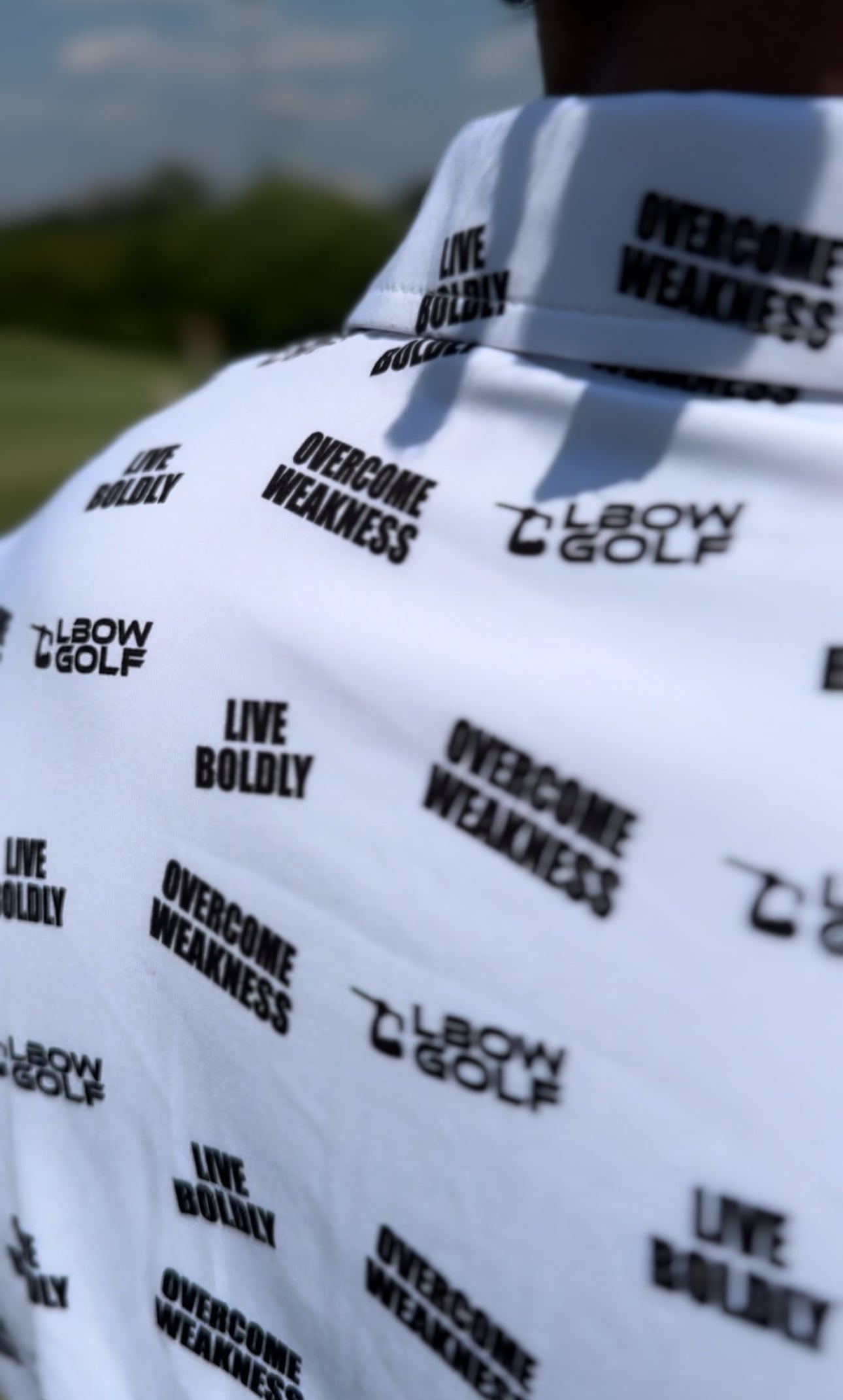 Live Boldly Logo Polo