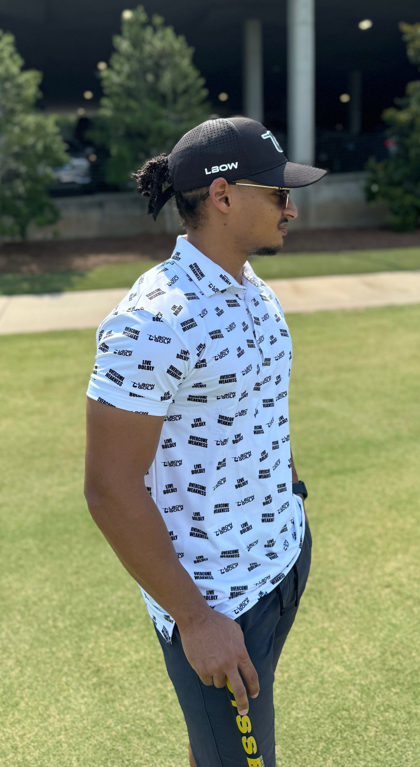 Live Boldly Logo Polo