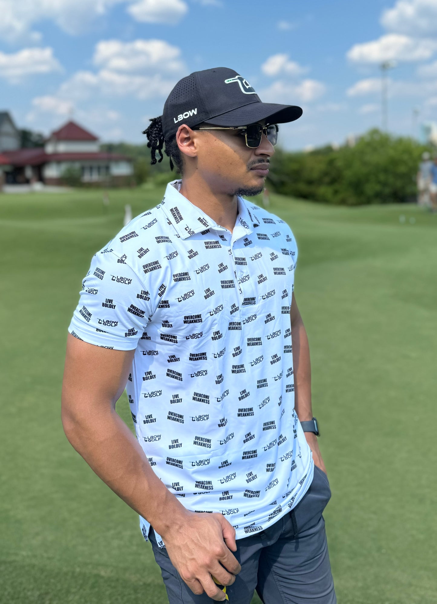 Live Boldly Logo Polo