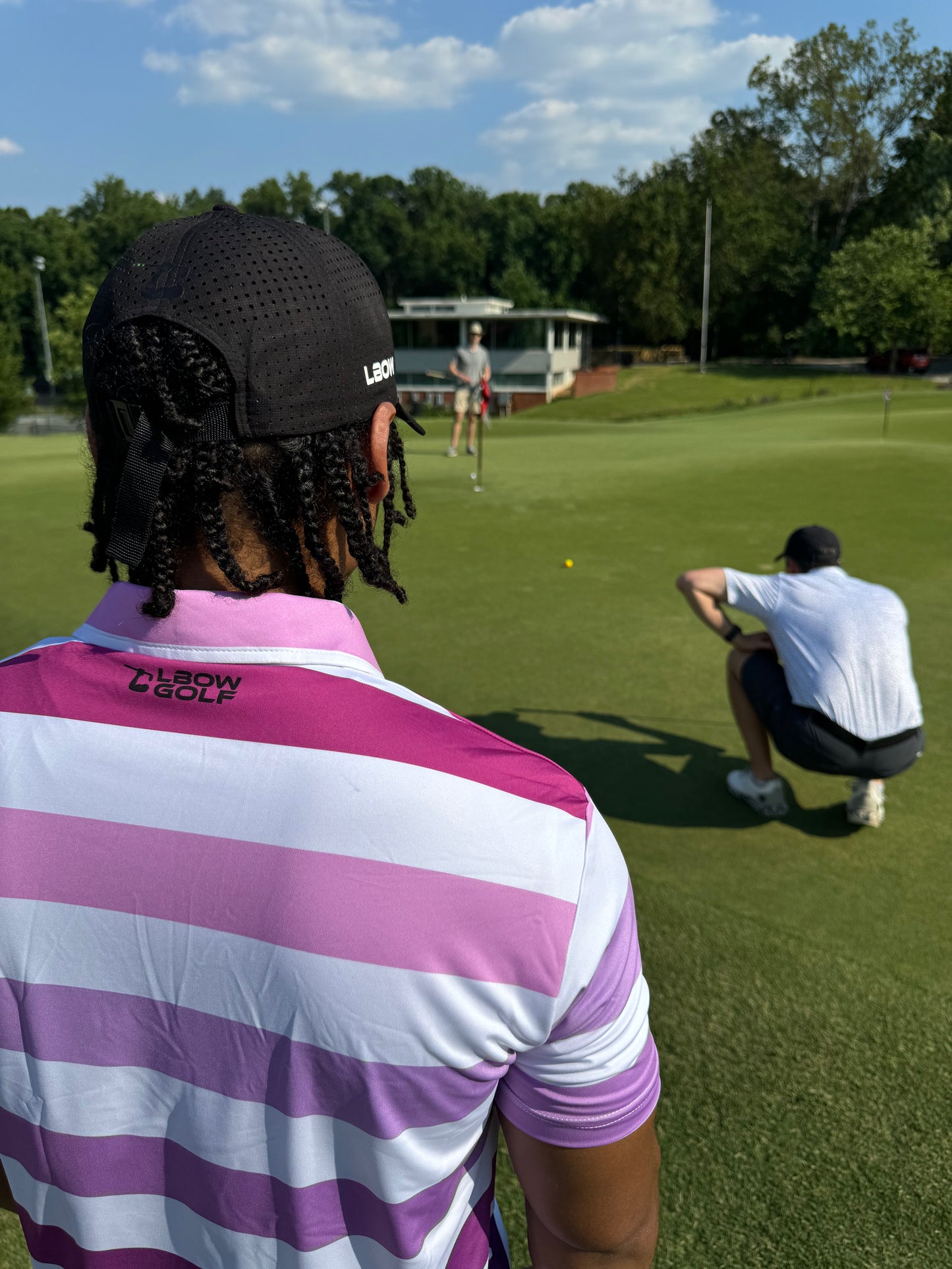 Purple Lines Polo