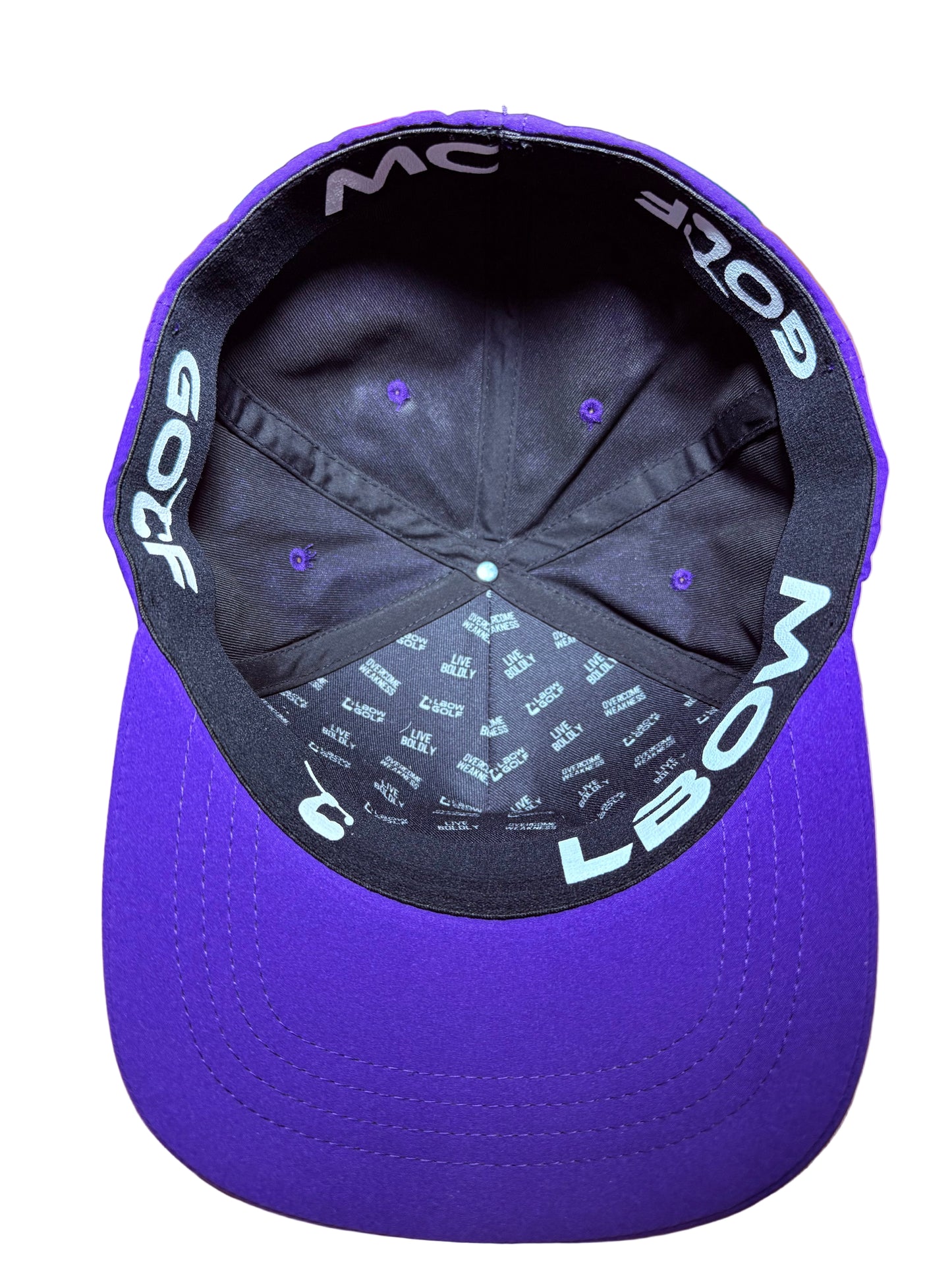 Purple LBOW Iconic Flex Hat