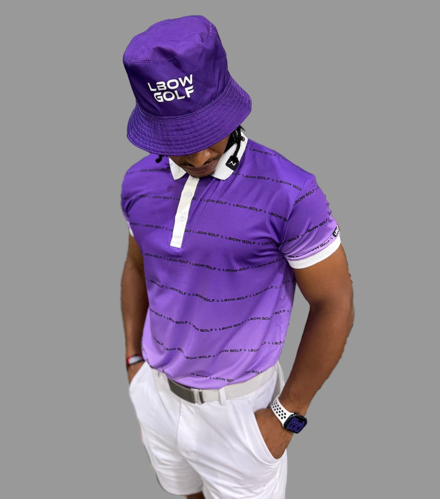 LBOW Purple Prestige Polo