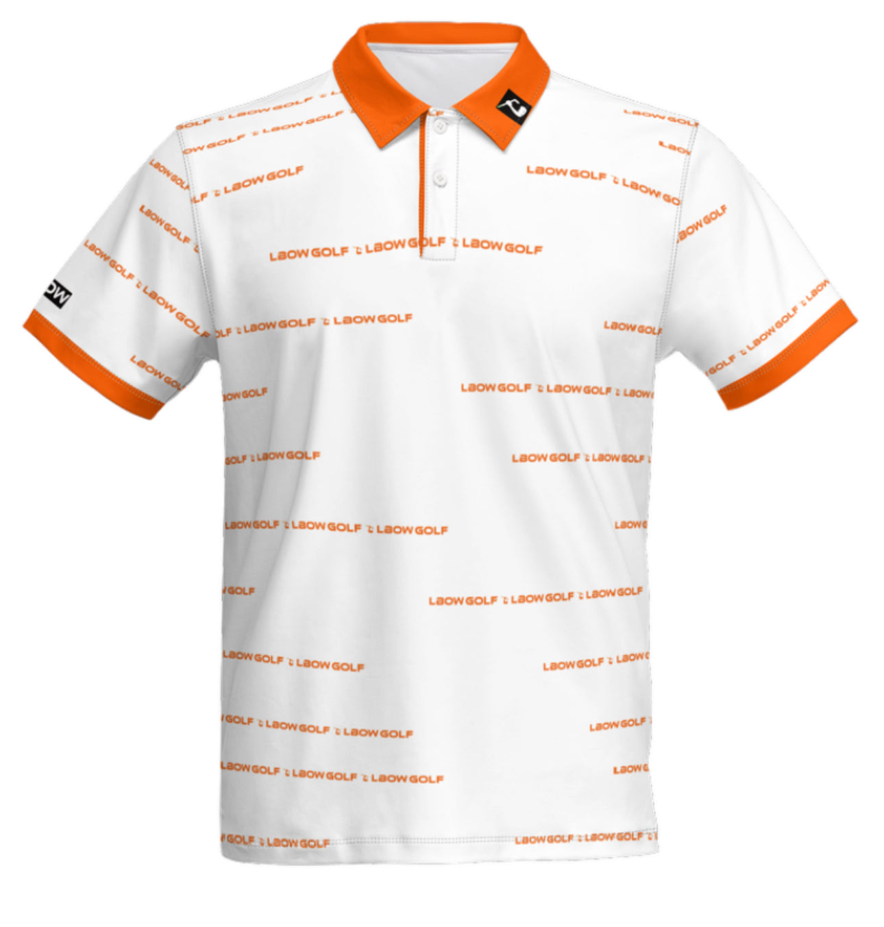 LBOW Orange Stripes Polo