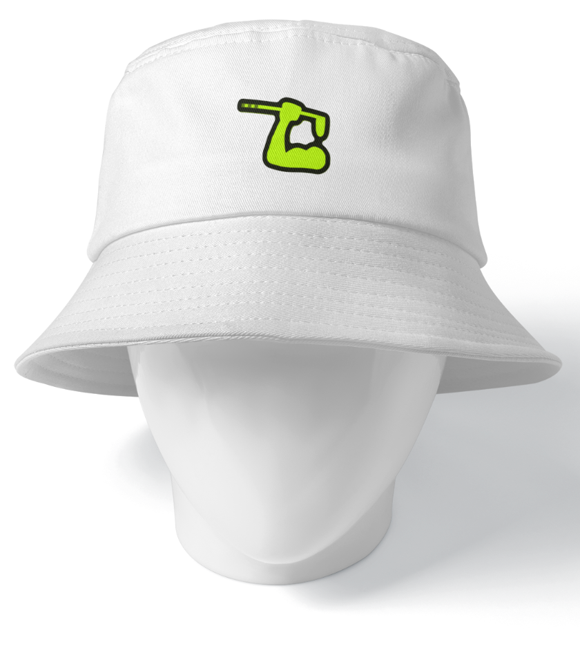 Reversible Bucket Hat - Neon Floral