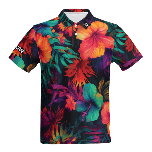 LBOW GOLF Electric Jungle Polo