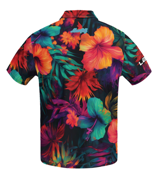LBOW GOLF Electric Jungle Polo