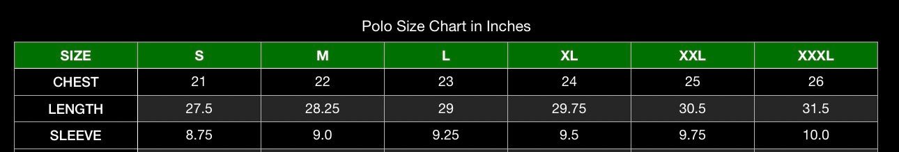 LBOW Orange Stripes Polo