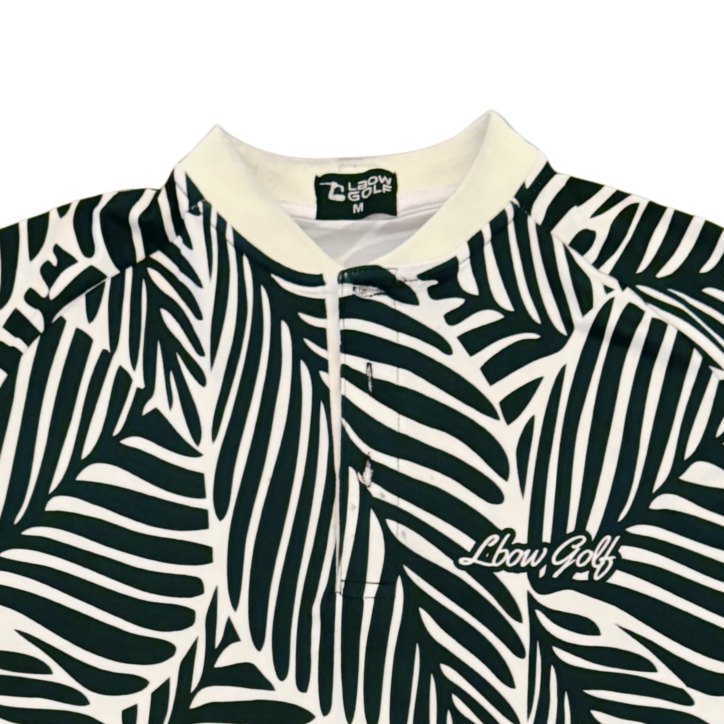 Black Tropic Blade Polo