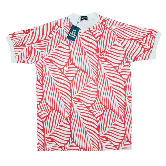 Red Tropic Blade Polo