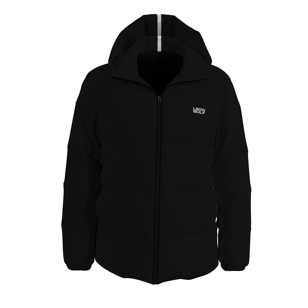 LBOW Hooded Down Puffer Jacket - Black