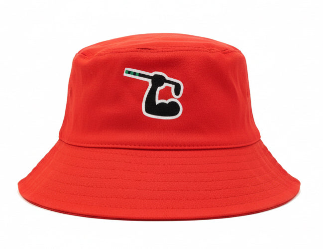 Reversible Bucket Hat - Red/White