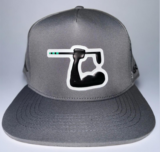 LBOW Performance Hat w/ Tee Holder - Grey