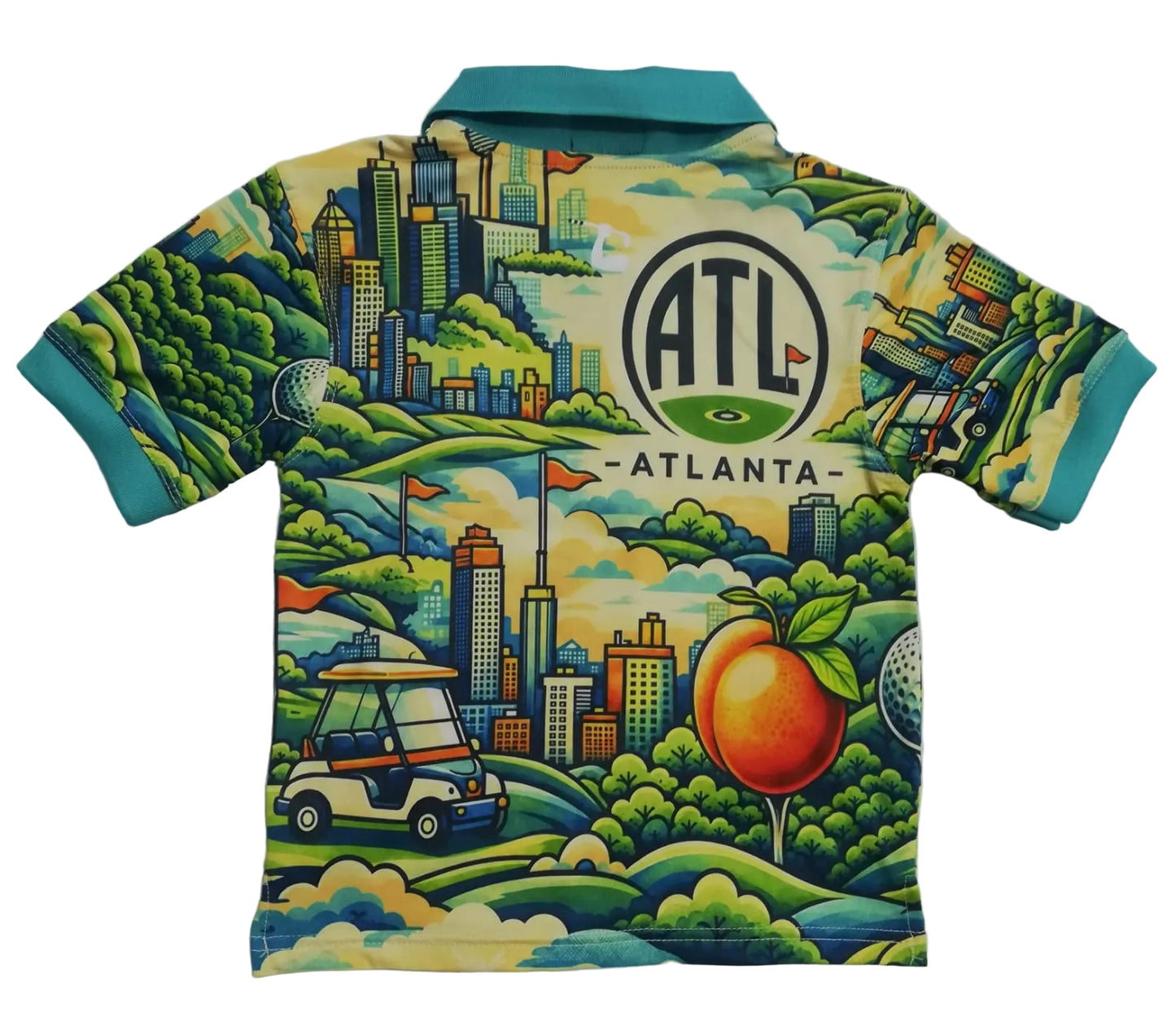 Kids Peachtree Greens Polo