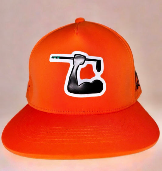 LBOW Performance Hat w/ Tee Holder - Orange