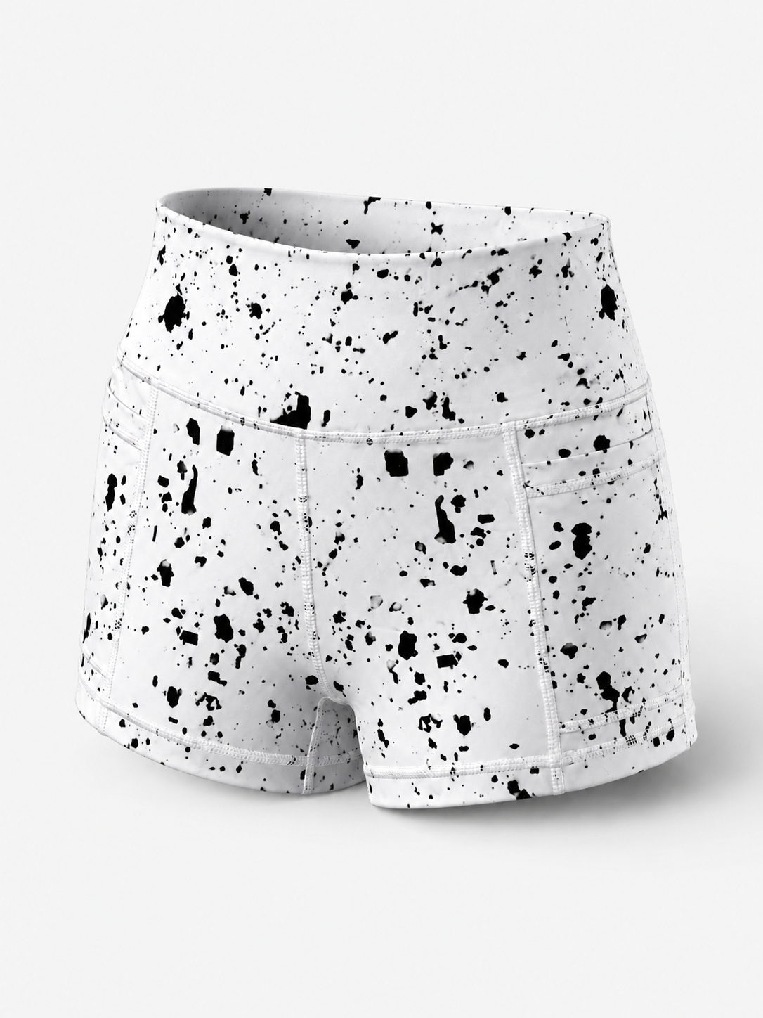 LBOW Splatter Dress - Black