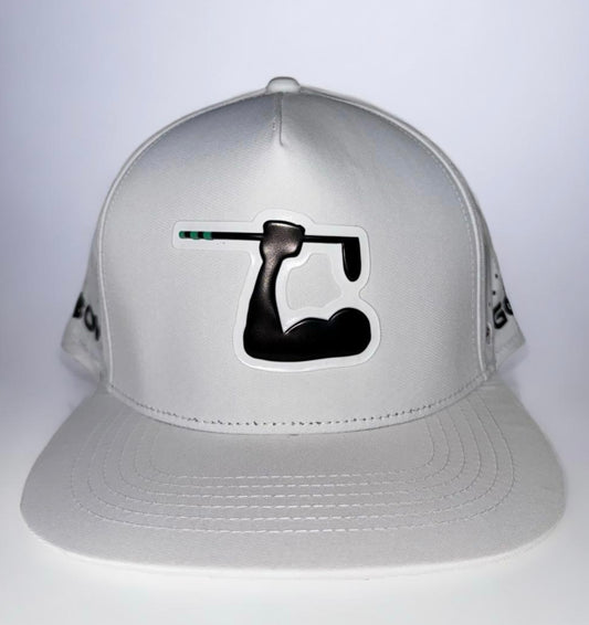 LBOW Performance Hat w/ Tee Holder - White