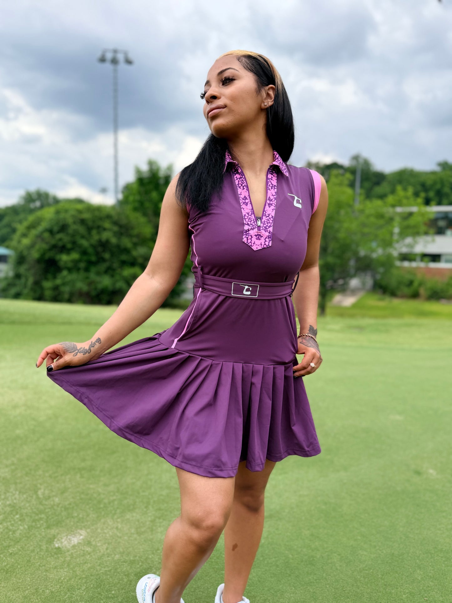 Royal Plum Legacy Dress