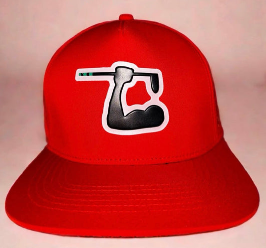 LBOW Performance Hat w/ Tee Holder - Fire Red