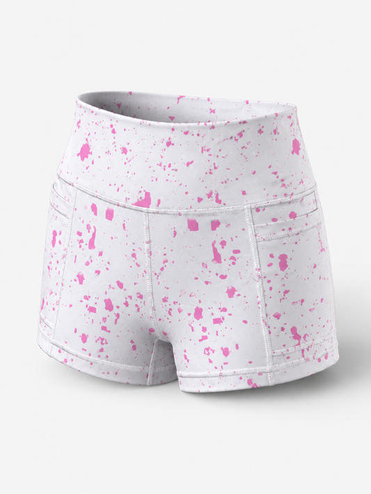 LBOW Splatter Dress - Pink