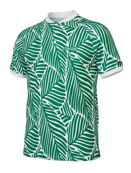 Green Tropic Blade Polo