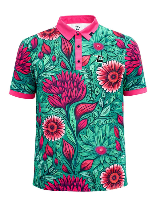 Azalea Floral Polo