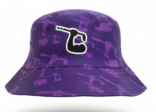 Reversible Purple Haze Bucket Hat