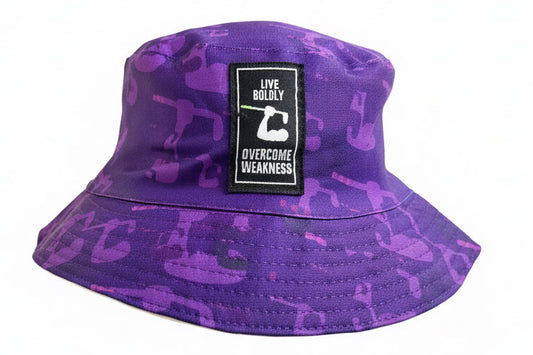Reversible Purple Haze Bucket Hat
