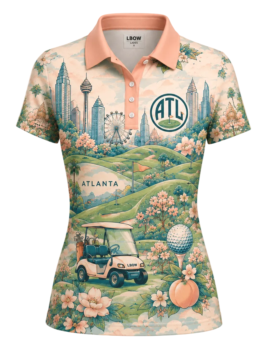 ATL Bloom Polo - Womens