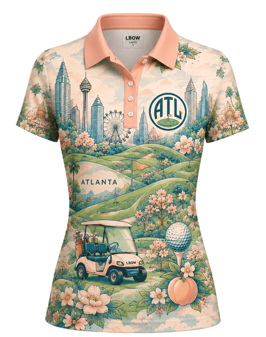 ATL Bloom Polo - Womens