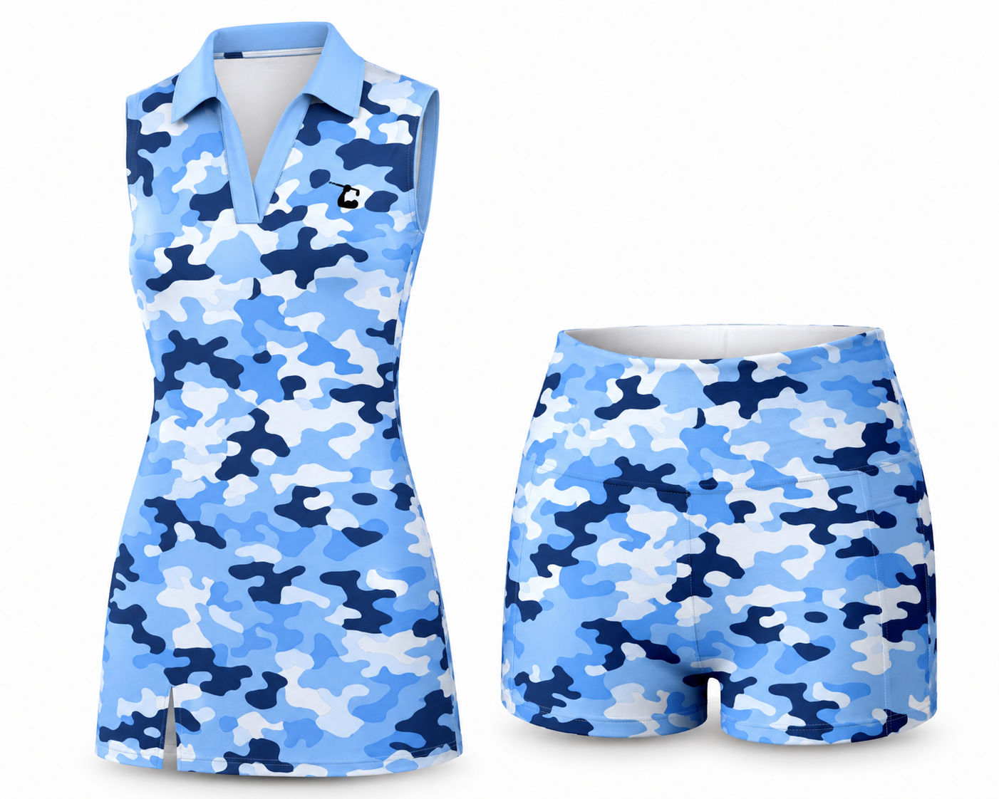 Arctic Camo Dress (w/ shorts)