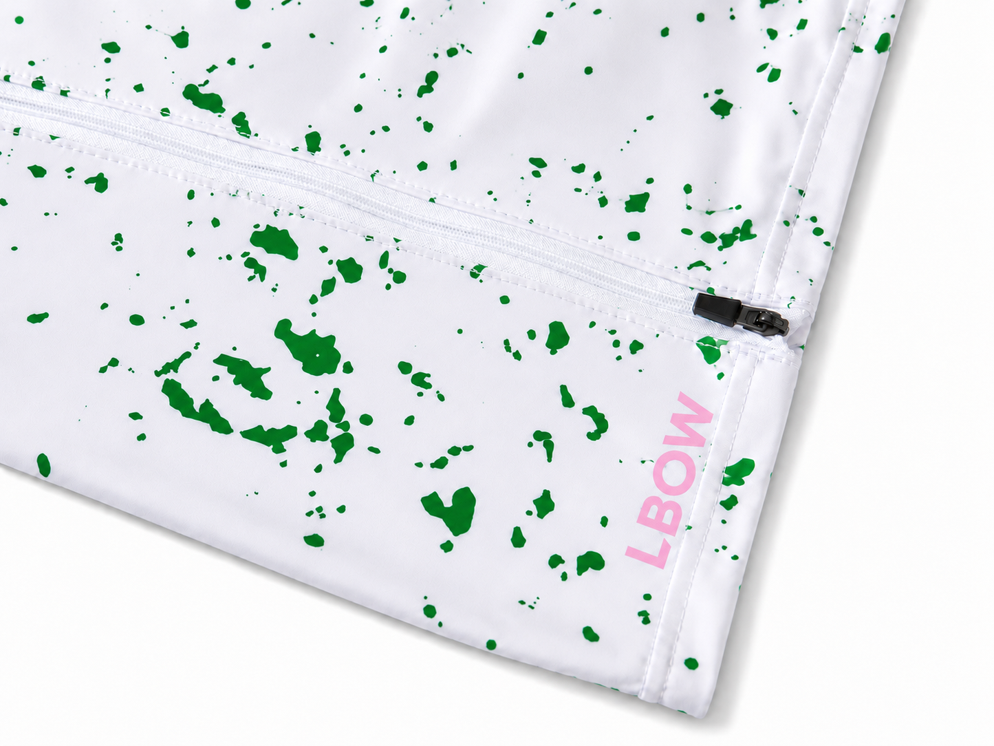 LBOW Splatter Dress - Green