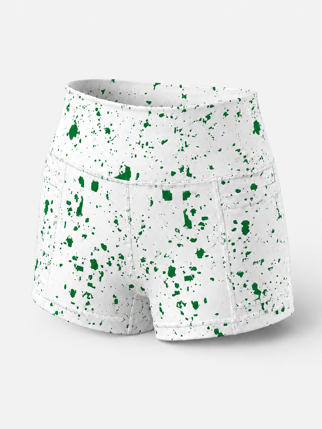 LBOW Splatter Dress - Green