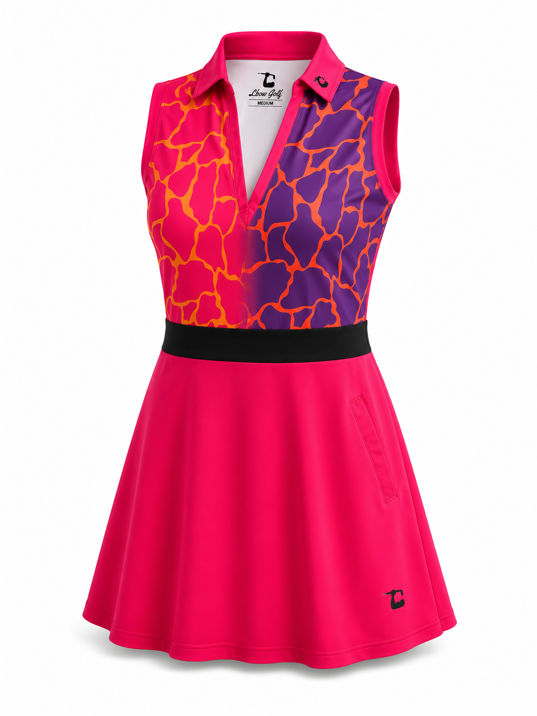 Magenta Motion Dress