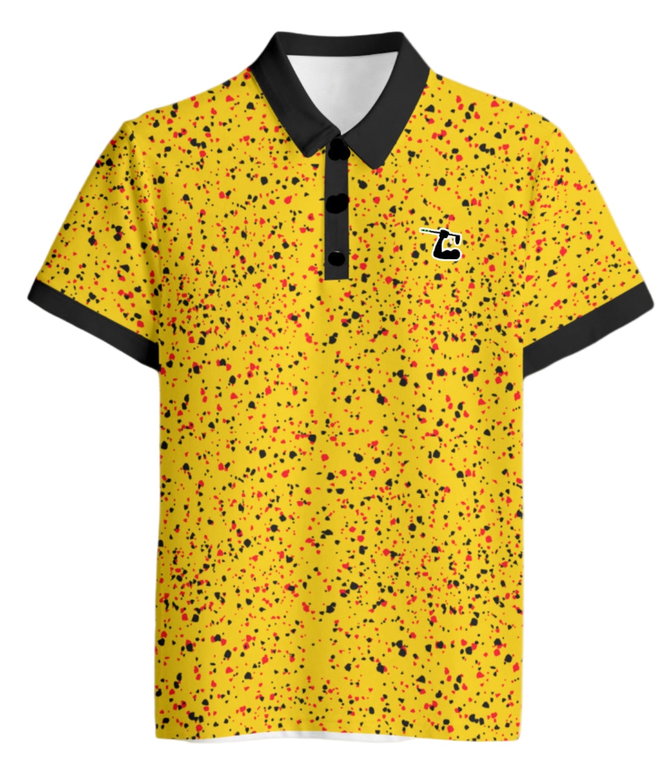 Yellow Specks Polo