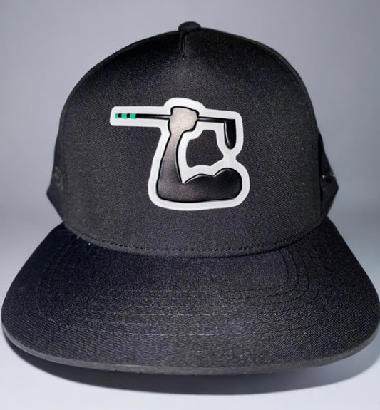 LBOW Performance Hat w/ Tee Holder - Black