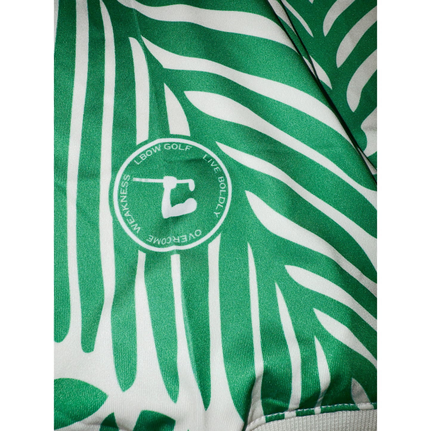 Green Tropic Blade Polo