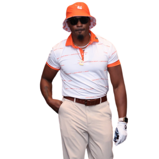 LBOW Orange Stripes Polo