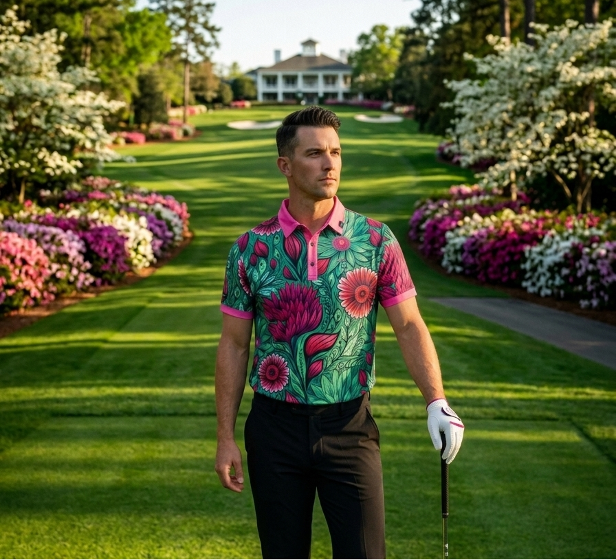 Azalea Floral Polo