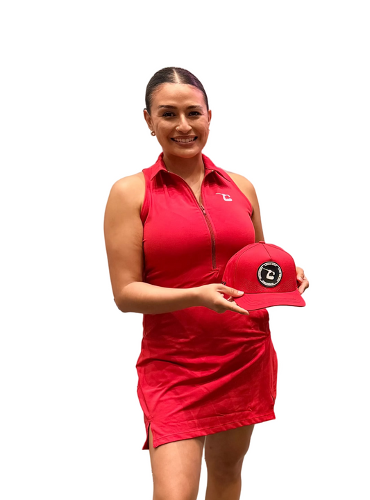 LBOW Swing Dress - Champions Red