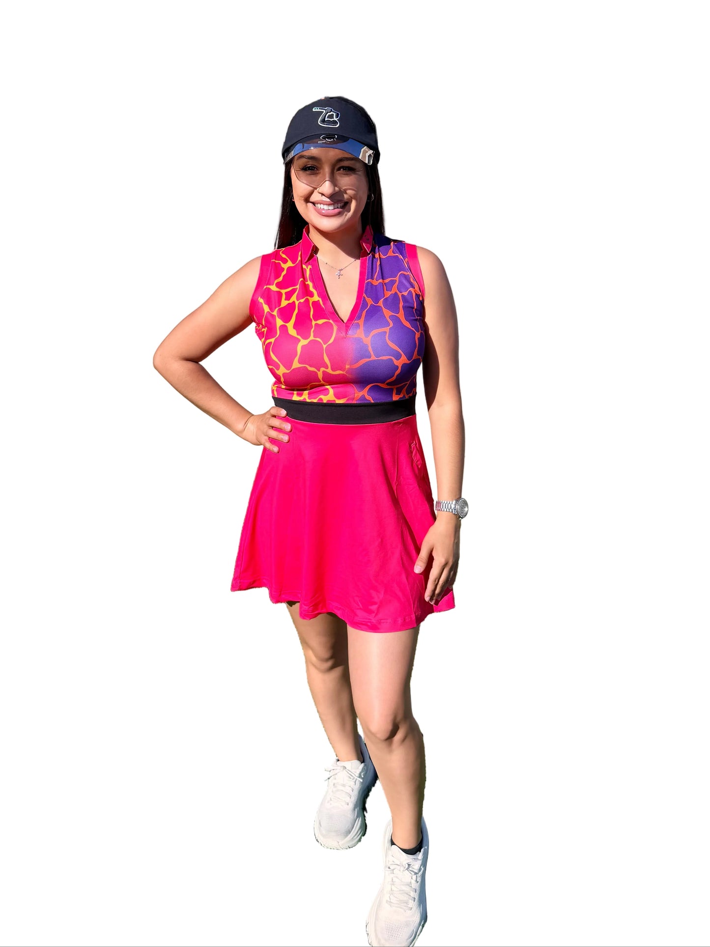 Magenta Motion Dress