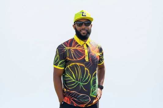 Neon Leaf Polo